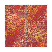 Dalles de moquette florales personnalisées de luxe, antistatiques, couleur personnalisée moderne, abstraites, qualité commerciale, revêtement de sol pour bureaux, hôtels haut de gamme