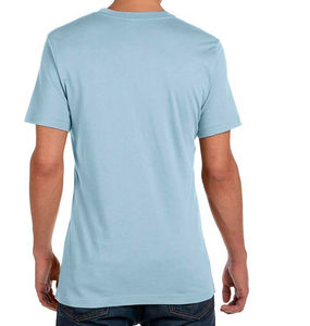 Camiseta de Hombre de Alta Calidad, Algodón Transpirable de Secado Rápido, Color Sólido, Cuello Redondo, Manga Corta, Talla Grande, Precio Económico, Ropa de Verano - Product Image 3
