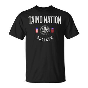 T-shirt promozionale Taino Nation Boricua Boriken Pride Porto Rico Indigeni - Product Image 1