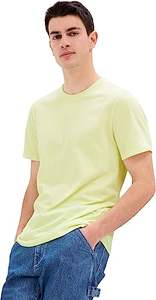 เสื้อครอป Boxy สำหรับผู้ชายเสื้อครอปแขนสั้นคอกลมสีพื้นคุณภาพสูงใส่ได้ทั้งชายและหญิง - Product Image 2