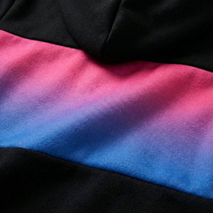 Sweatshirts à capuche Henley pour femmes personnalisés, à boutons, à manches longues, coupe ample, pull décontracté, streetwear d'automne et d'hiver - Product Image 5