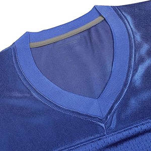 Camiseta de fútbol americano personalizada Unisex OEM de primera calidad, tela transpirable para hombres y mujeres, lista para el verano, absorbe la humedad, ligero para adultos - Product Image 3