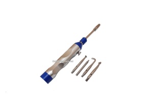 Juego de Extractores de Coronas Dentales Premium con Puntas Intercambiables, Acero Inoxidable de Grado Quirúrgico, Autoclavable, Juego de Herramientas Clínicas - Product Image 1