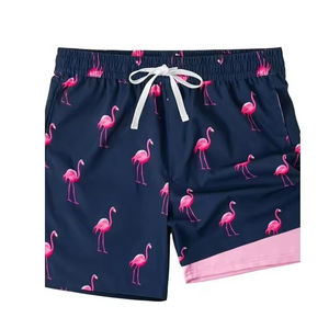 Shorts de sport en maille respirante pour hommes, couleur unie, séchage rapide, style hip-hop, basketball, Pakistan - Product Image 2