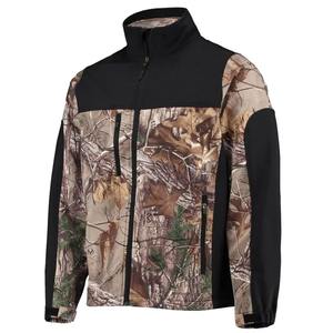 Blouson de survêtement rétro en nylon brodé avec logo personnalisé zippé et passepoil veste d'extérieur softshell vierge coupe-vent pour hommes - Product Image 6