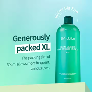 JMSOLUTION New Arrival XL Liquid Hydration Skincare <b>Toner</b> Marine-Luminous <b>Pearl</b> Moisture with AHA Main Ingredient Made in Korea - Product Image 5