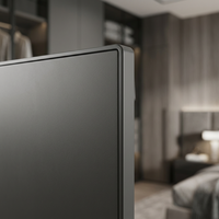Ensemble de lit tatami intégré de luxe moderne et personnalisé, armoire, meubles modulaires de chambre à coucher, salle à manger, rangement, écologique, gain de place