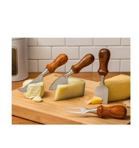ชุดมีดหั่นชีสทองเหลือง4ชิ้นชุดชีสขนาดเล็กดีไซน์ทันสมัย - Product Image 4