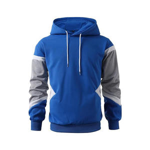 Sweat à capuche pour hommes French Terry Oversized Blank Sweats à capuche & Sweatshirts pour hommes - Product Image 4
