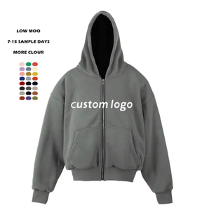 Conjunto de chándal personalizado de dos piezas con estampado de abullonado en 3D, conjunto de chándal de algodón, pantalones de chándal acampanados y Sudadera con capucha para hombre - Product Image 2