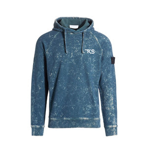 Sweats à capuche respirants à séchage rapide délavés à l'acide avec logo d'impression personnalisé Sweats à capuche délavés à l'acide de haute qualité pour hommes - Product Image 1