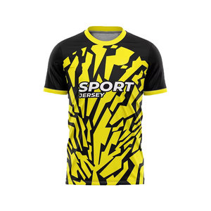 เสื้อฟุตบอลโพลีเอสเตอร์ 100% ระบายอากาศได้ดี น้ำหนักเบา คุณภาพสูง ราคาสมเหตุสมผล ขายส่ง ยอดขายดีที่สุด ลดราคาออนไลน์ - Product Image 5