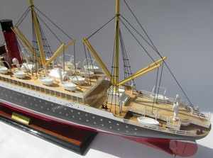 RMS-modelo de barco de crucero de madera, modelo de barco artesanal - Product Image 2