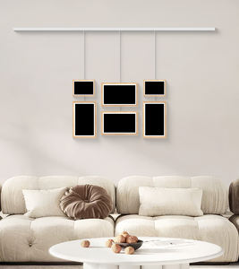 Calendrier numérique intelligent Wi-Fi Smart Gallery 10,1 pouces, aspect bois, équipement de bureau avec synchronisation <span class=keywords><strong>Google</strong></span> Calendar et affichage <span class=keywords><strong>photo</strong></span> - Product Image 2