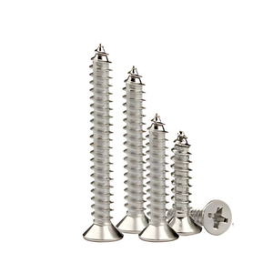 Flat Head Wood Screw Best-Selling Full Thread <b>Fasten</b> Metal Furniture Connector Bolts Ready to Ship Vietnam Manufacturer - Product Image 6