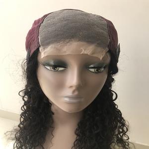 Exportación Raw Indian Temple Virgen Peluca rizada natural Cabello humano de un solo donante Tamaño de gorra pequeña para mujeres Proveedor indio - Product Image 6