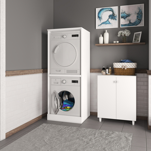 Mueble de Almacenamiento para Cocina, para Lavadora y Secadora de Columna, para Interiores - Product Image 2