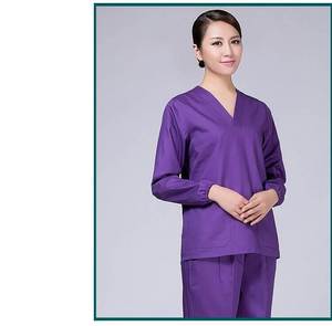 Juego de uniformes médicos de enfermería para mujeres hecho a medida de alta calidad uniformes hospitalarios completos para trabajar hechos de Spandex - Product Image 4