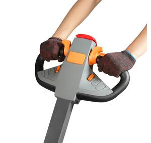 Chariot élévateur électrique à chenilles de 2640 lb, hauteur de levage de 138 po, pieds et fourches réglables - Product Image 5