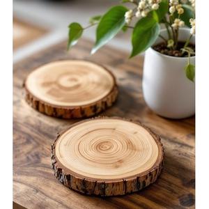 Round <b>Wood</b> <b>Coaster</b> With Clear Resin Usage Hotel Room Restaurant Office New Collection <b>Coasters</b> Hot Selling Make in India - Product Image 6