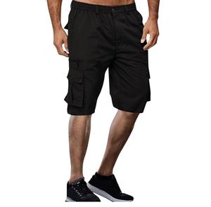 Pantalones cortos Cargo de calidad superior para hombre, pantalones cortos Cargo de algodón 100% para hombre, prendas de vestir exteriores de verano, secado rápido, hasta la rodilla, logotipo personalizado, transpirable - Product Image 4