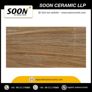 Dalle de pierre de grès teck naturel de qualité supérieure 40x40 cm, surface polie résistante et durable, idéale pour le revêtement de sol - Product Image 2