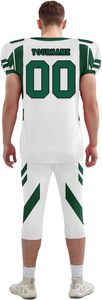 Uniformes de fútbol americano personalizados de alta calidad al por mayor para jóvenes uniformes de fútbol Club logotipo personalizado colores y tamaño OEM - Product Image 6