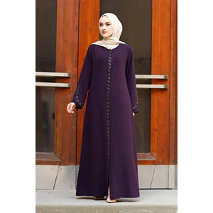 Nouvelle saison vêtements islamiques d'hiver pour femmes robe Abaya caftan tunique Dubaï mode islamique musulmane robes islamiques de fabrication turque - Product Image 3