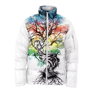 Comprar Sublimated Puffer Jacket Clima frío Invierno Sublimación personalizada Bubble Puffer Down Chaquetas para hombres - Product Image 1