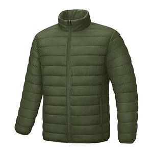 Chaqueta Acolchada con Logotipo Personalizado, Proveedor OEM, Impermeable, Ligera, Aislante, Ropa de Abrigo de Invierno para Hombre, Venta al Por Mayor 2025 - Product Image 1