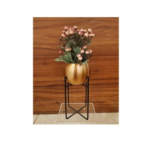 Macetas y Jardineras Redondas Minimalistas de Hierro para Decoración de Jardín, Alta Calidad, Precio al por Mayor, Más Vendidas - Product Image 1