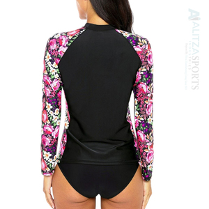 Unisex personalizado sublimación Rash Guard para Yoga gimnasio ropa de playa protección UV de secado rápido y transpirable - Product Image 2