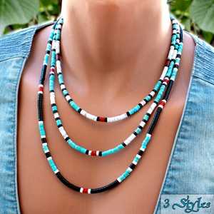 สร้อยคอลูกปัดธรรมชาติ sodalite, สร้อยคอลูกปัดกลมเรียบขนาด8มม. ทำด้วยมือคริสตัลสร้อยคอลูกปัดเครื่องประดับ - Product Image 5