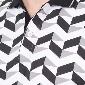 Precio bajo Traje de moda Factory Outlet Hombres Polo Camiseta Street Wear Moda Color único Hombres Polo Camiseta - Product Image 5