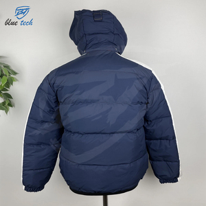 <b>Men's</b> Puffer <b>Jacket</b> 2025 <b>Winter</b> Hooded Front Logo <b>Waterproof</b> Knitted Casual - Product Image 5