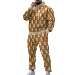 Chándales Deportivos Personalizados de Alta Calidad, Sublimados, con Lavado Ácido, para Hombre, Ropa Deportiva, Chándal Térmico para Correr, Directo de Fábrica - Product Image 1