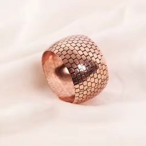 Mango <b>Wooden</b> Napkin <b>Ring</b> Unique Tabletop Kitchenware Multipurpose Home decor Restaurant - Product Image 5