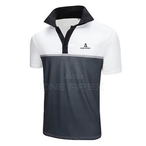 Ropa informal Diseño personalizado Hombres Polo Camisetas Material ligero duradero Hombres Polo Camisetas - Product Image 2