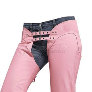 Polainas de equitación de cuero PU duraderas, polainas profesionales para montar a caballo para hombres y mujeres, color y tamaño personalizables J0XAR - Product Image 3