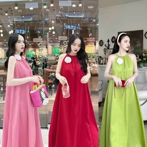 Robes pour femmes, décontractées, sexy, confortables, longues, tendance, lavables, emballage personnalisé, fabriquées au Vietnam, fabricant - Product Image 1