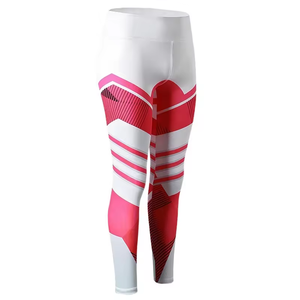 2024 OEM personnalisé multicolore femmes compresser Yoga cravate teinture Leggings V forme taille haute collants Scrunch bout à bout Gym Fitness - Product Image 1