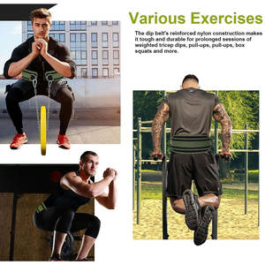 เข็มขัดยกน้ำหนักไนลอนแบบจุ่มสบายและปรับได้ - Product Image 5