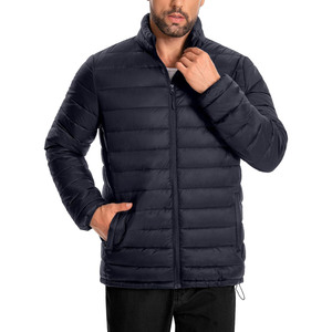 Men's Puffer <b>Waterproof</b> <b>Jacket</b> Quilted Designer Winter Bubble <b>Padded</b> Coat Down Green Polyester Outdoor Custom Puffer <b>Jacket</b> Men - Product Image 1