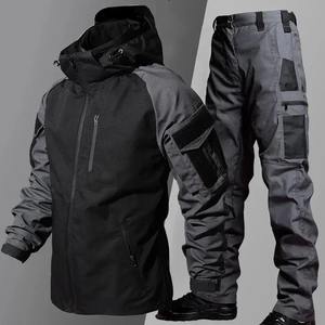 Conjuntos Tácticos Impermeables para Hombre, Traje de Entrenamiento Especial, Uniforme Multibolsillos para Exteriores, Chándal de Airsoft - Product Image 1