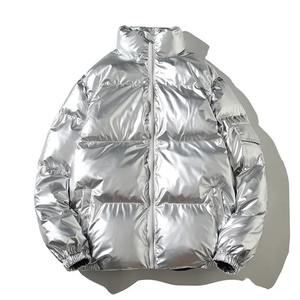 Chaqueta acolchada gruesa de ajuste holgado para hombre, abrigo de algodón con cuello levantado, acolchado de algodón, estilo informal, novedad de invierno - Product Image 5