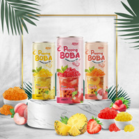 Hot Trending 250Ml Can Bubble Tea Passievrucht Smaak Verfrissende Bestseller Gratis Monster Voor Lichaam En Geest