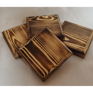 Posavasos de madera únicos y bien diseñados de alta venta Tamaños de formas atractivas Artículos de cocina Posavasos de madera artesanales de madera disponibles - Product Image 4