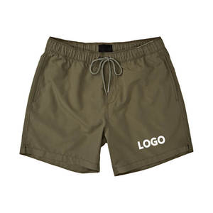 Sublimación de troncos personalizada marrón 0-3 meses niños jóvenes 1 pulgada en costura traje de baño reciclado niño bañadores pantalones cortos DDP envío - Product Image 1