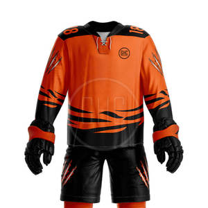 Uniformes de hockey sobre hielo con logotipo personalizado, precio al por mayor, conjuntos deportivos de Equipo de moda con servicio OEM - Product Image 3