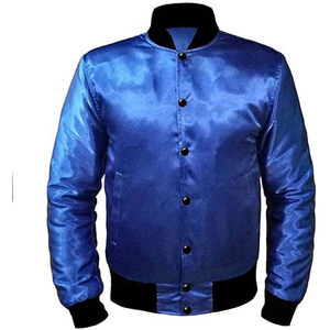 Chaqueta universitaria con logotipo personalizado 2025, chaqueta universitaria recortada Vintage con parche bordado para hombre - Product Image 1